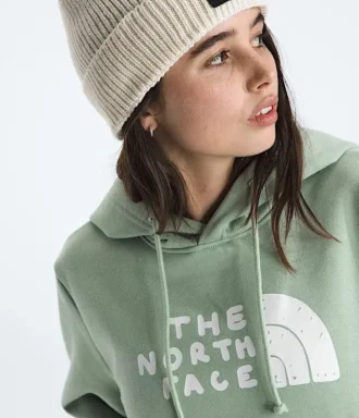 Kadın Evolution Sketch Logo Half Dome Kapüşonlu Sweatshirt—Grafik
