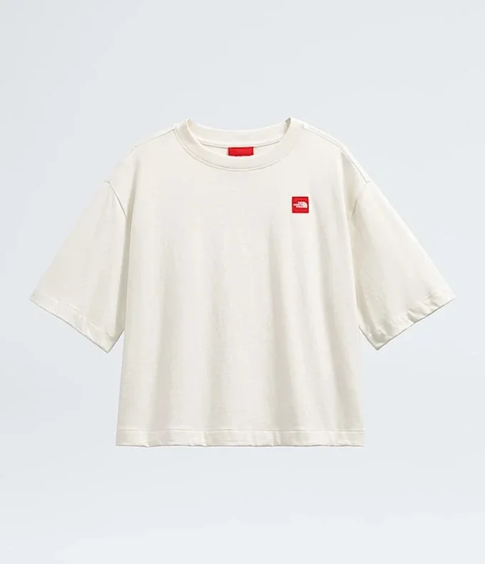 Kadın TNF™ Red Box Kısa Kollu Boxy Tişört