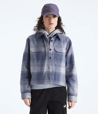 Kadın Valley Flanel Gömlek—Ekose