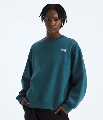 Kadınlar için Evolution Simple Dome Oversized Crew