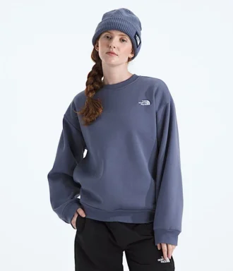 Kadınlar için Evolution Simple Dome Oversized Crew