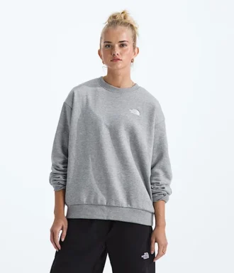 Kadınlar için Evolution Simple Dome Oversized Crew