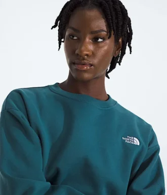 Kadınlar için Evolution Simple Dome Oversized Crew