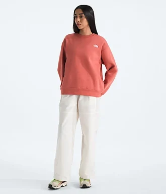 Kadınlar için Evolution Simple Dome Oversized Crew