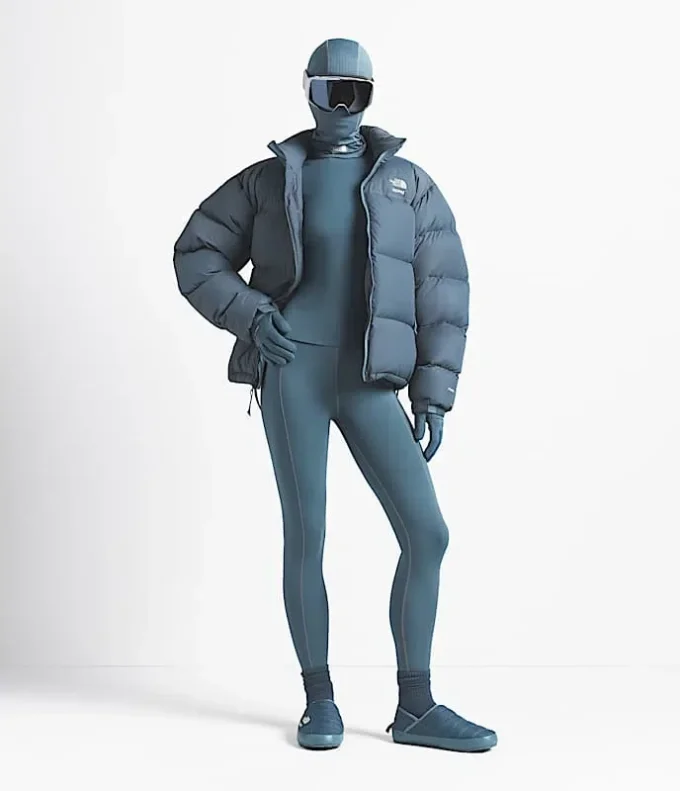 The North Face X SKIMS 1996 Nuptse Ceket