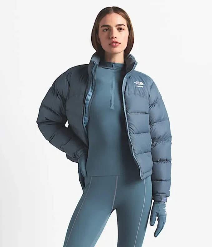 The North Face X SKIMS Kadın 2000 Retro Nuptse Ceket