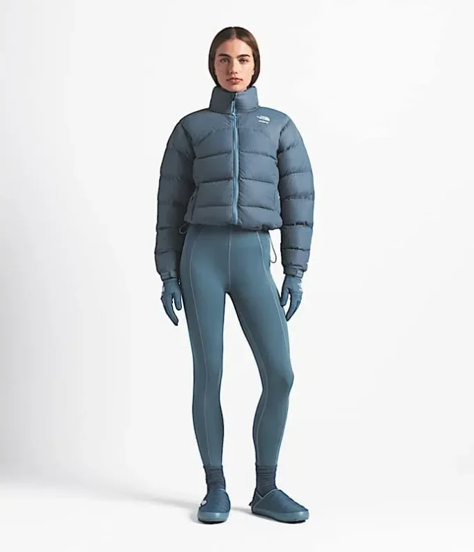 The North Face X SKIMS Kadın 2000 Retro Nuptse Ceket
