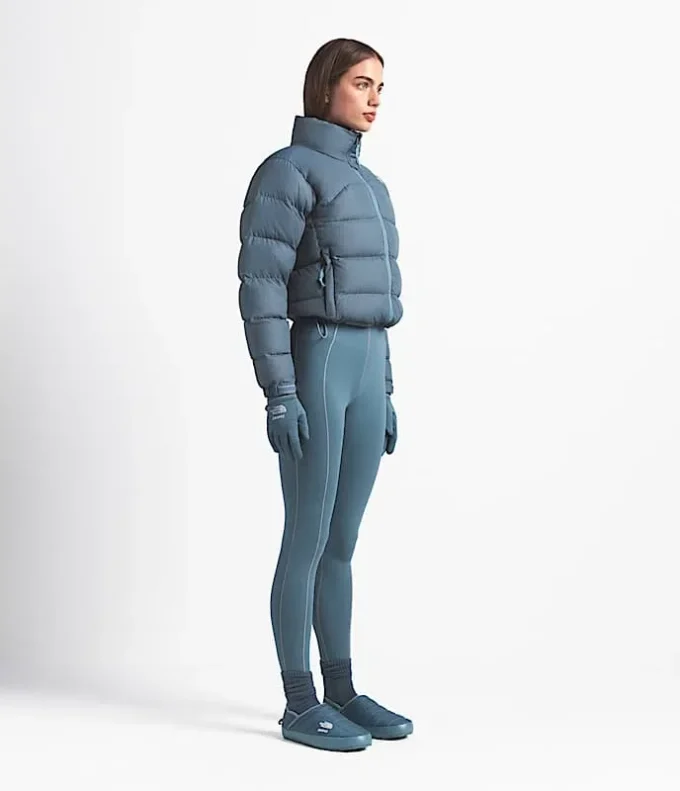 The North Face X SKIMS Kadın 2000 Retro Nuptse Ceket