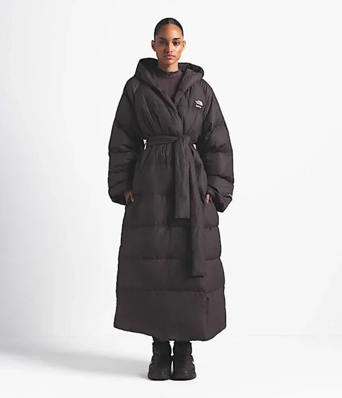The North Face X SKIMS Kadın Nuptse Wrap Parka