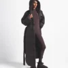 The North Face X SKIMS Kadın Nuptse Wrap Parka