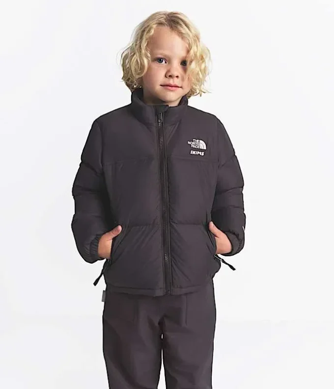 The North Face X SKIMS Çocuk 1996 Nuptse Ceket