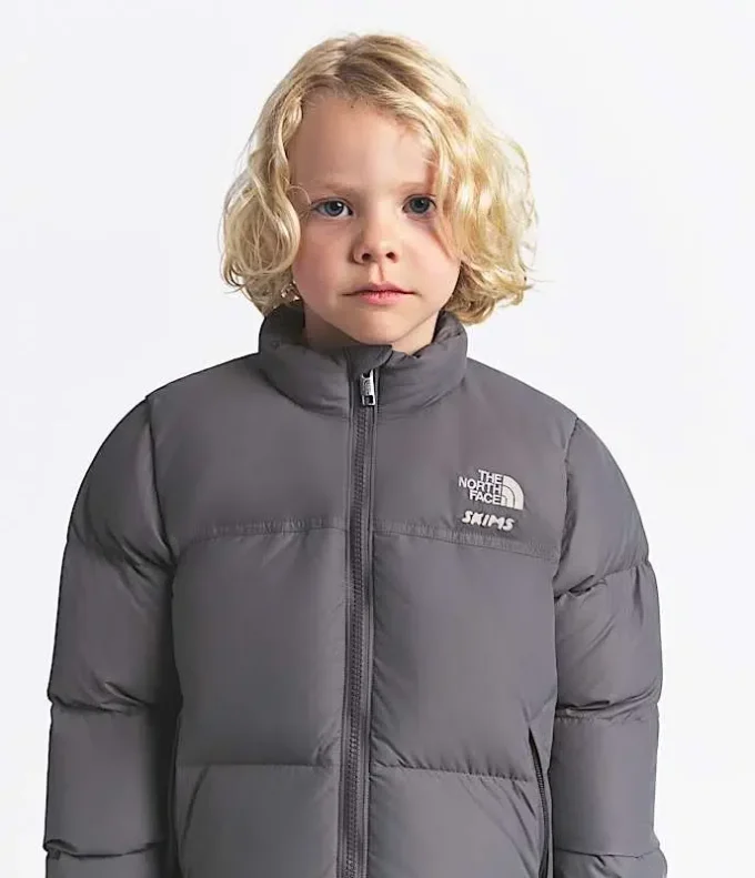 The North Face X SKIMS Çocuk 1996 Nuptse Ceket