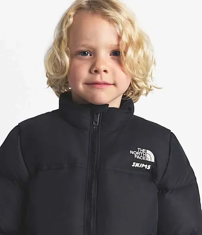 The North Face X SKIMS Çocuk 1996 Nuptse Ceket